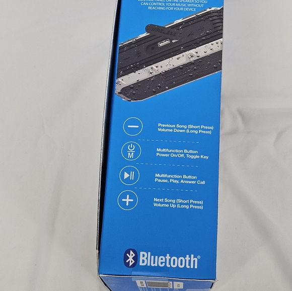 New Wireless waterproof Bluetooth speaker - Picture 4 of 10